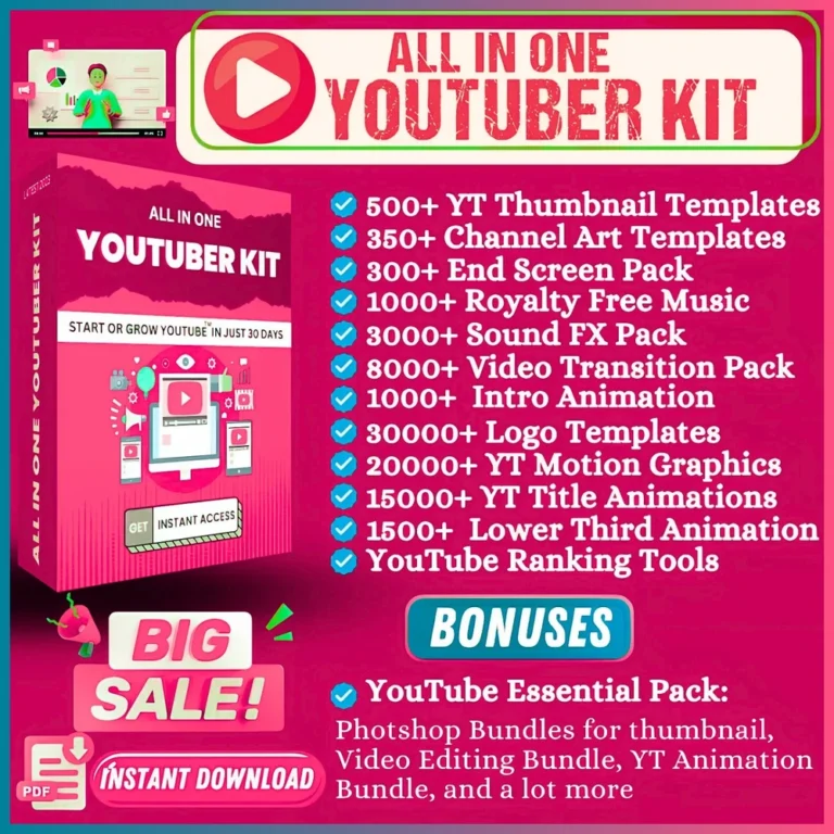 YouTube-Content-Creator-Assets-Bundle