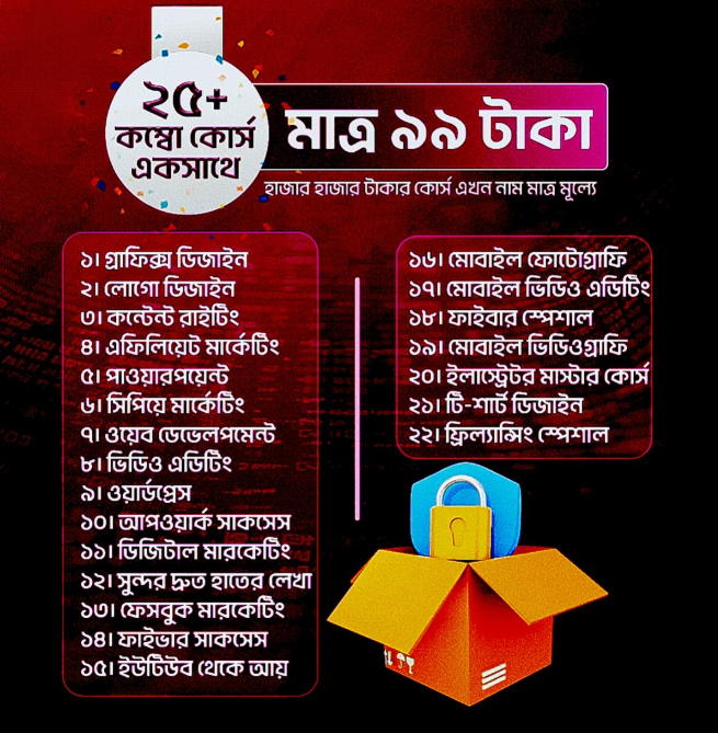 প্রিমিয়াম ২৫+ কম্বো কোর্স